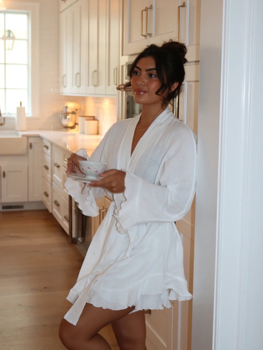 Waverles Robe and Shorts Set